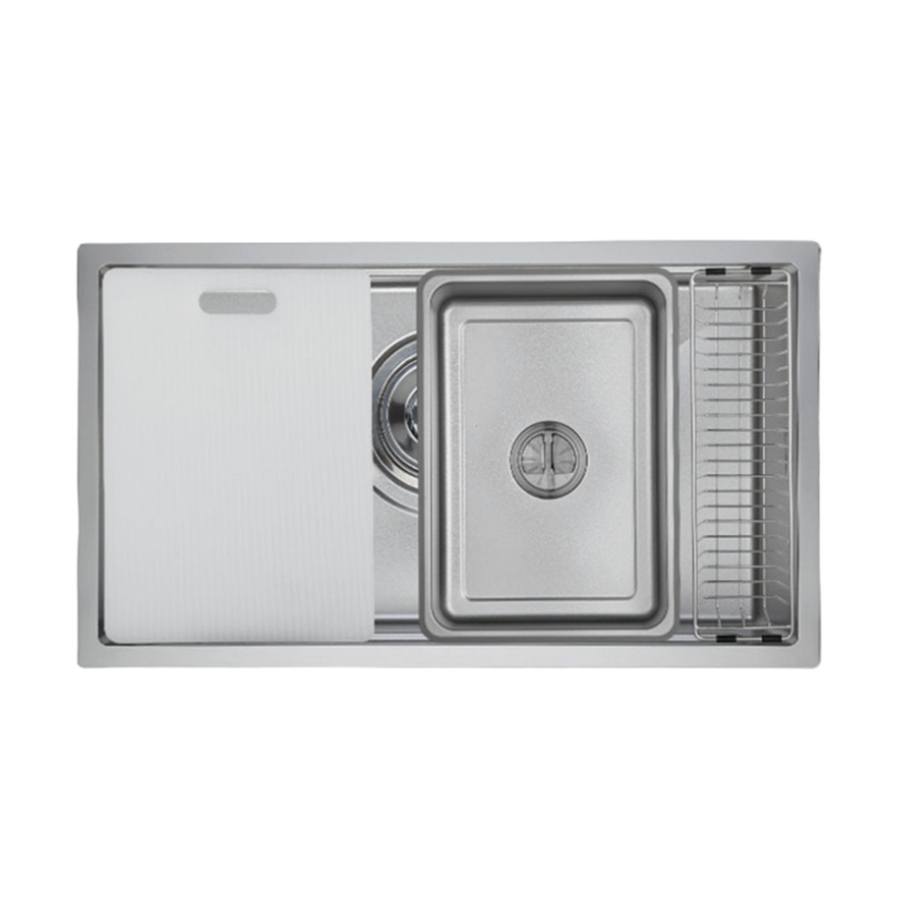 Chậu rửa bát Inox GrandX GX7845V - Hàng chính hãng