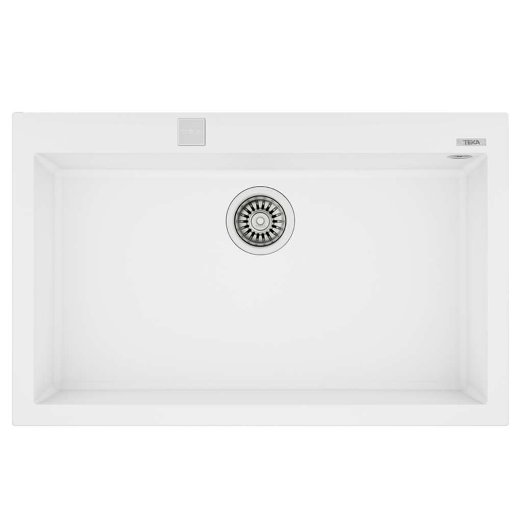 Chậu rửa chén Teka FORSQUARE 72.40 TG WHITE - Hàng chính hãng