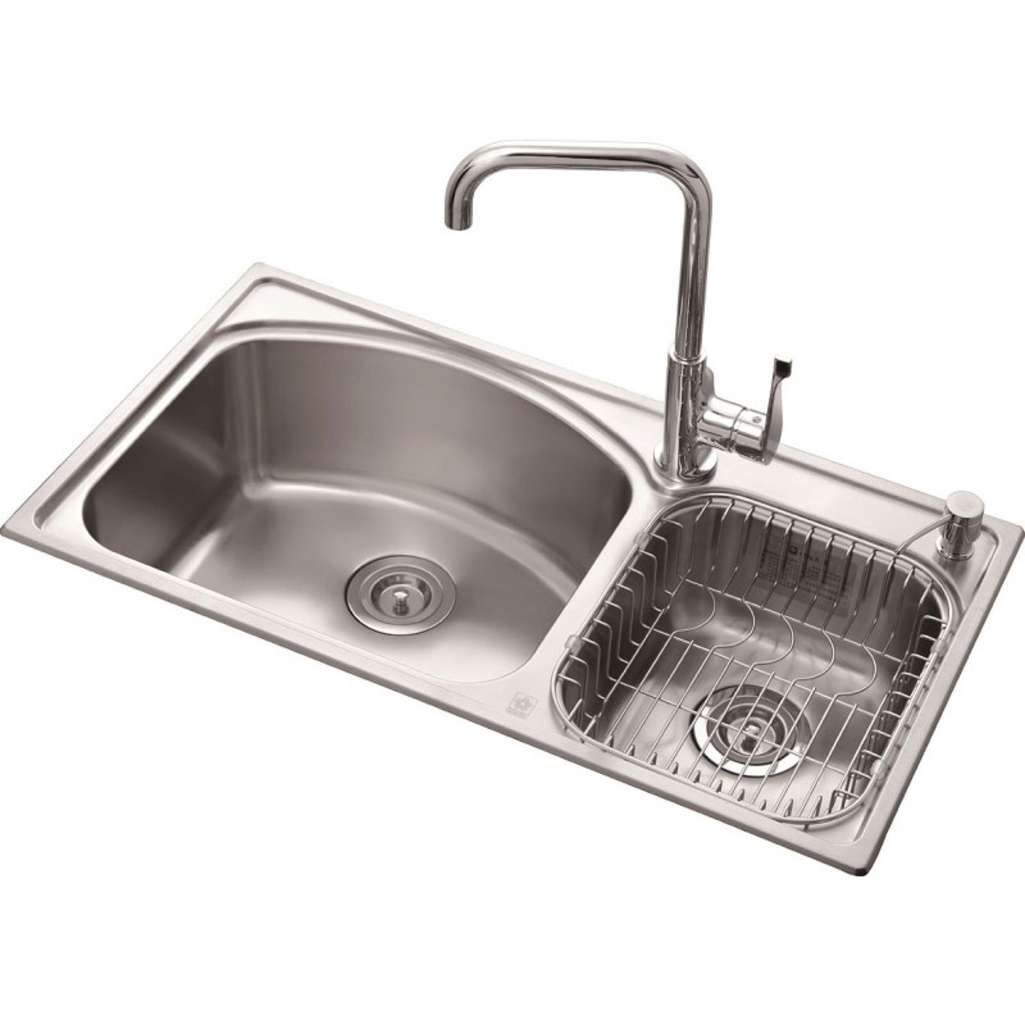 Chậu và vòi rửa Inox Sakura ST-3216N - Hàng chính hãng