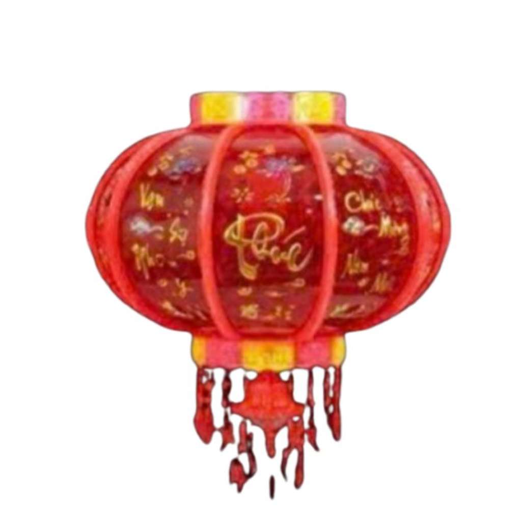 Đèn lồng điện xoay tròn 50cm - Hàng chính hãng