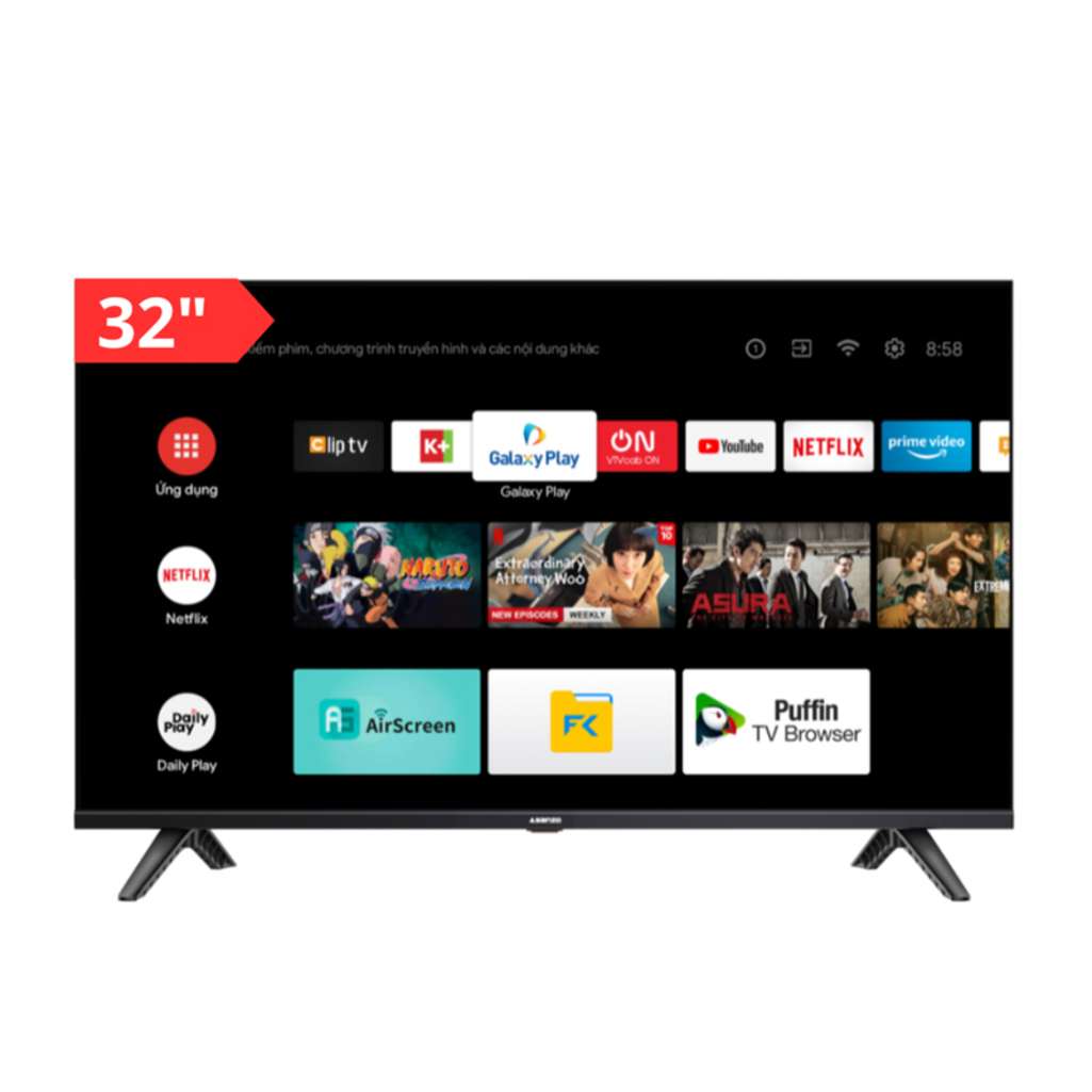 Google TV 32 inch Asanzo 32EX9 - Hàng chính hãng