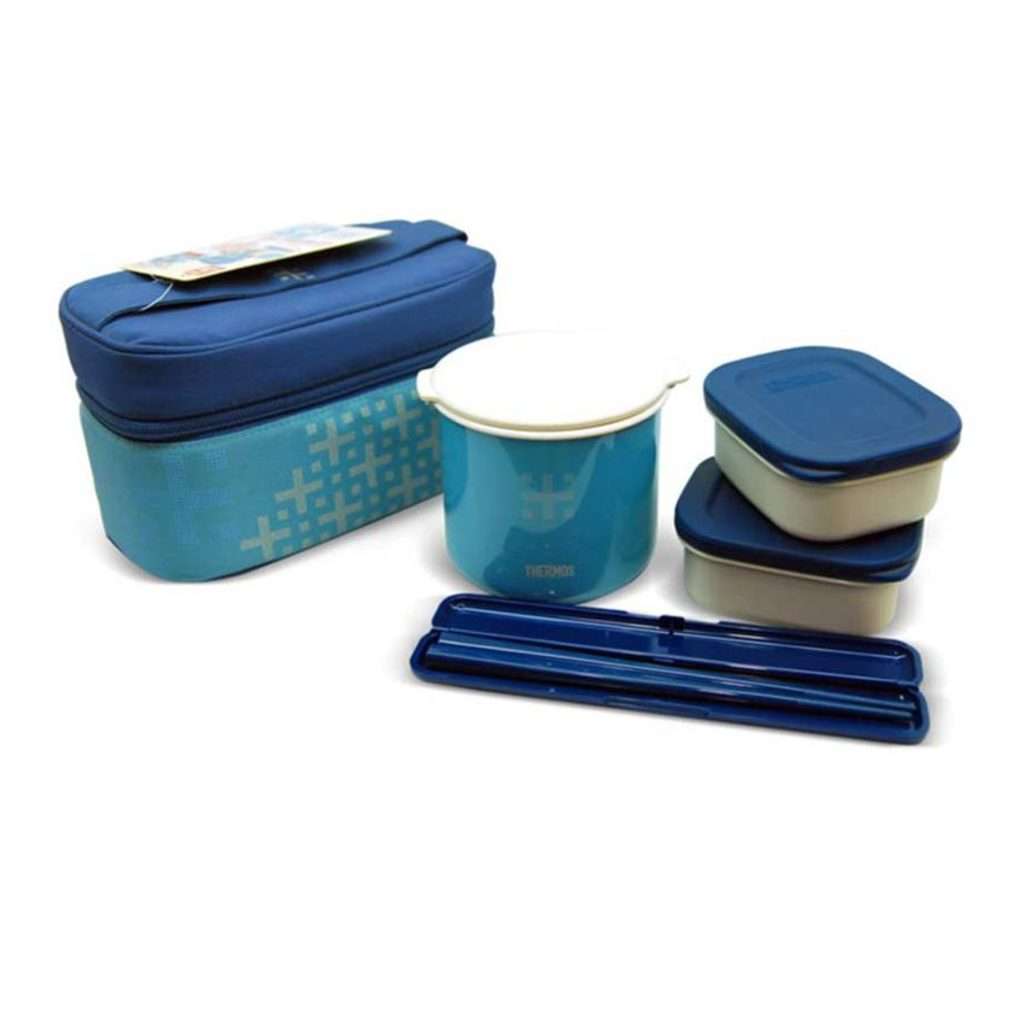 Hộp đựng cơm giữ nhiệt Thermos DBP-252 BL - Hàng chính hãng