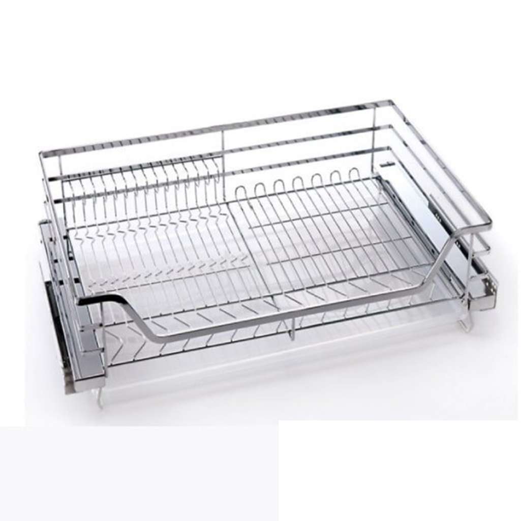 Kệ bát đĩa nan dẹt inox Gerari GBA2.800 - Hàng chính hãng