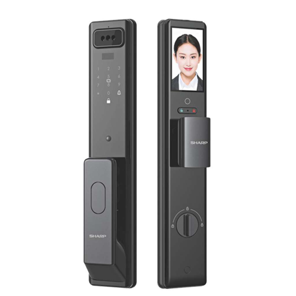 Khóa cửa nhận diện khuôn mặt Sharp R1-FDV - Hàng chính hãng