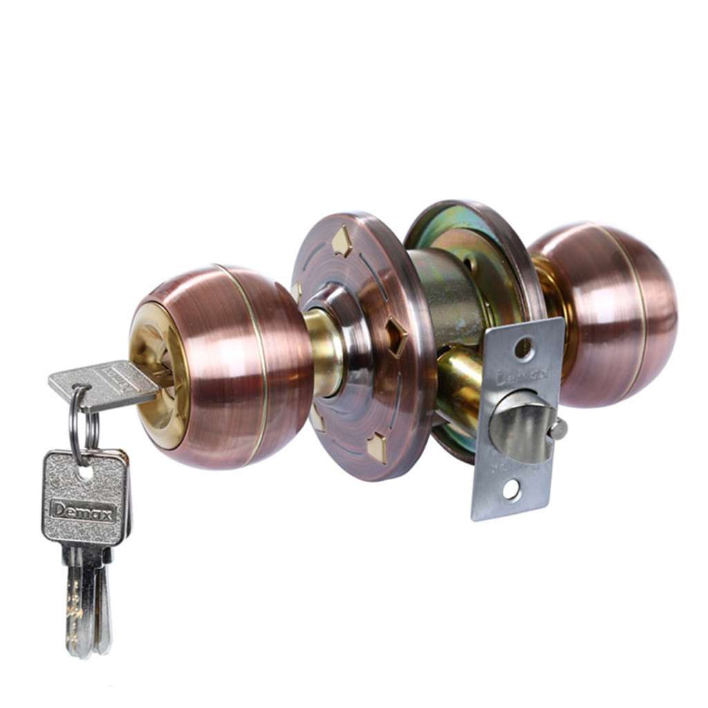 Khóa cửa tay nắm tròn Demax KL800 AC - Hàng chính hãng