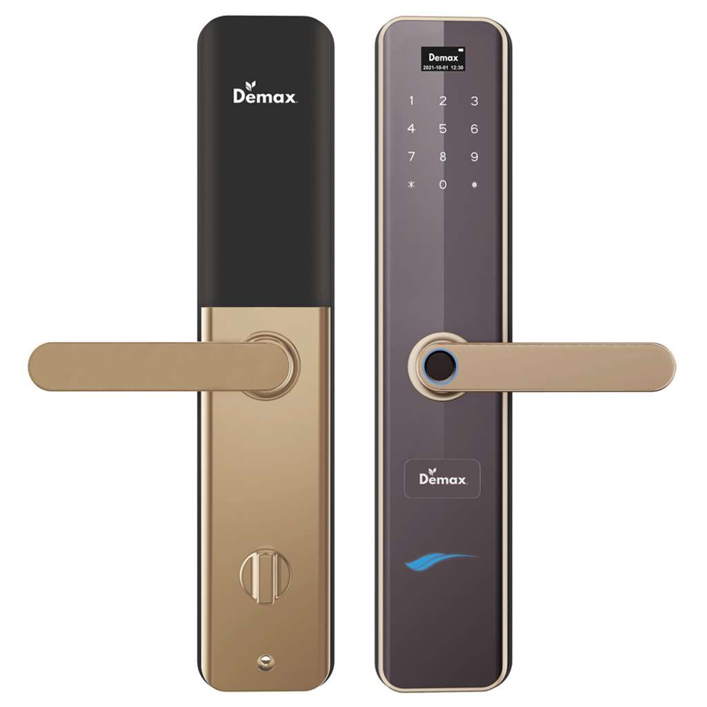 Khóa cửa thông minh Demax SL630 GB - APP WIFI - Hàng chính hãng