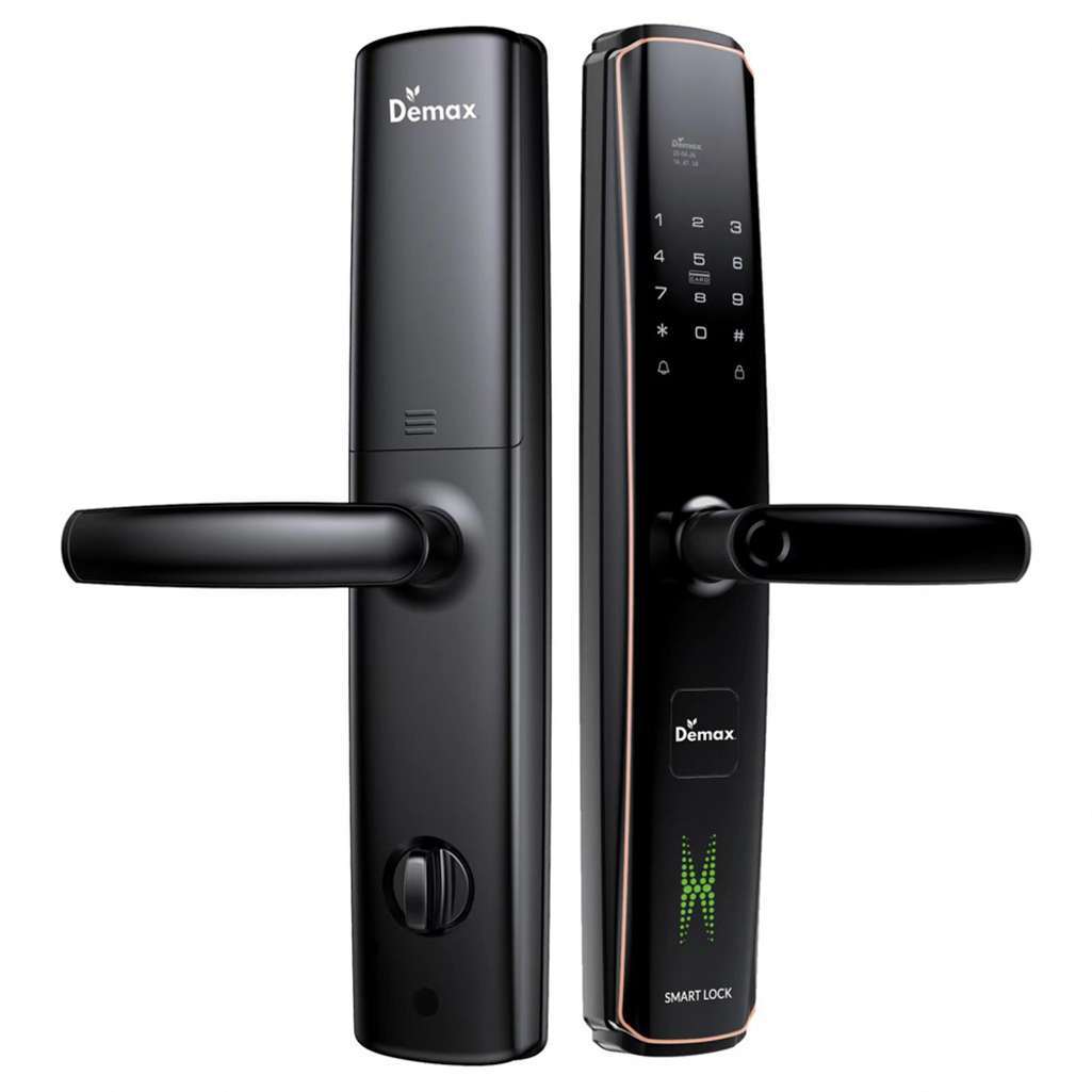 Khóa cửa thông minh Demax SL666 BN- APP WIFI - Hàng chính hãng