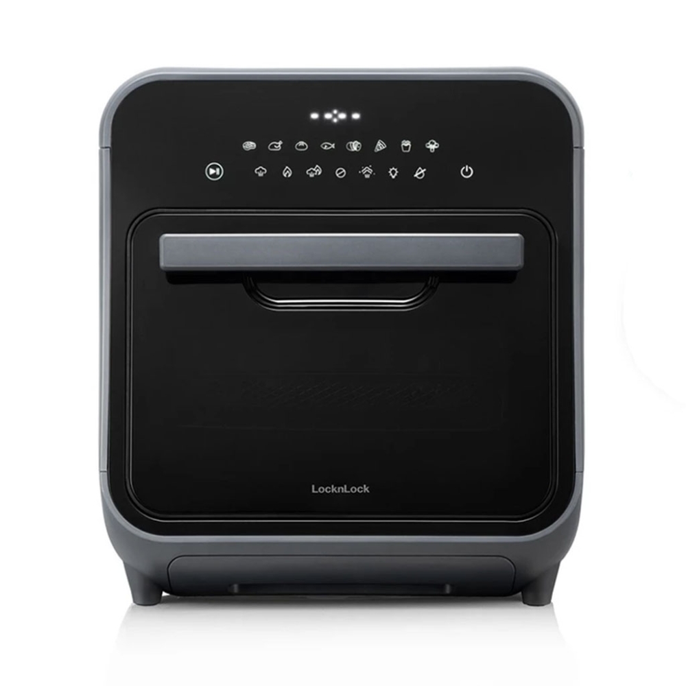 Lò nướng chân không kết hợp chức năng hấp Lock&Lock 12.5L EJF693GRY - Hàng chính hãng