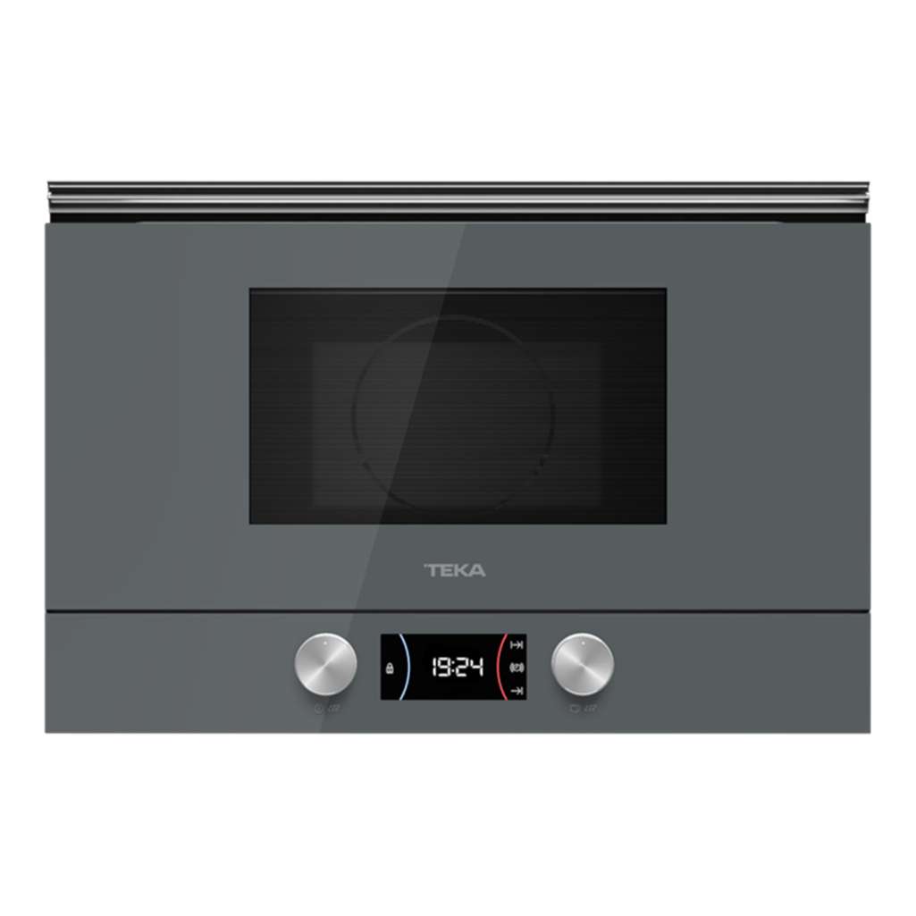Lò vi sóng kết hợp nướng 22 lít Teka ML 8220 BIS L - Steam Grey  - Hàng chính hãng