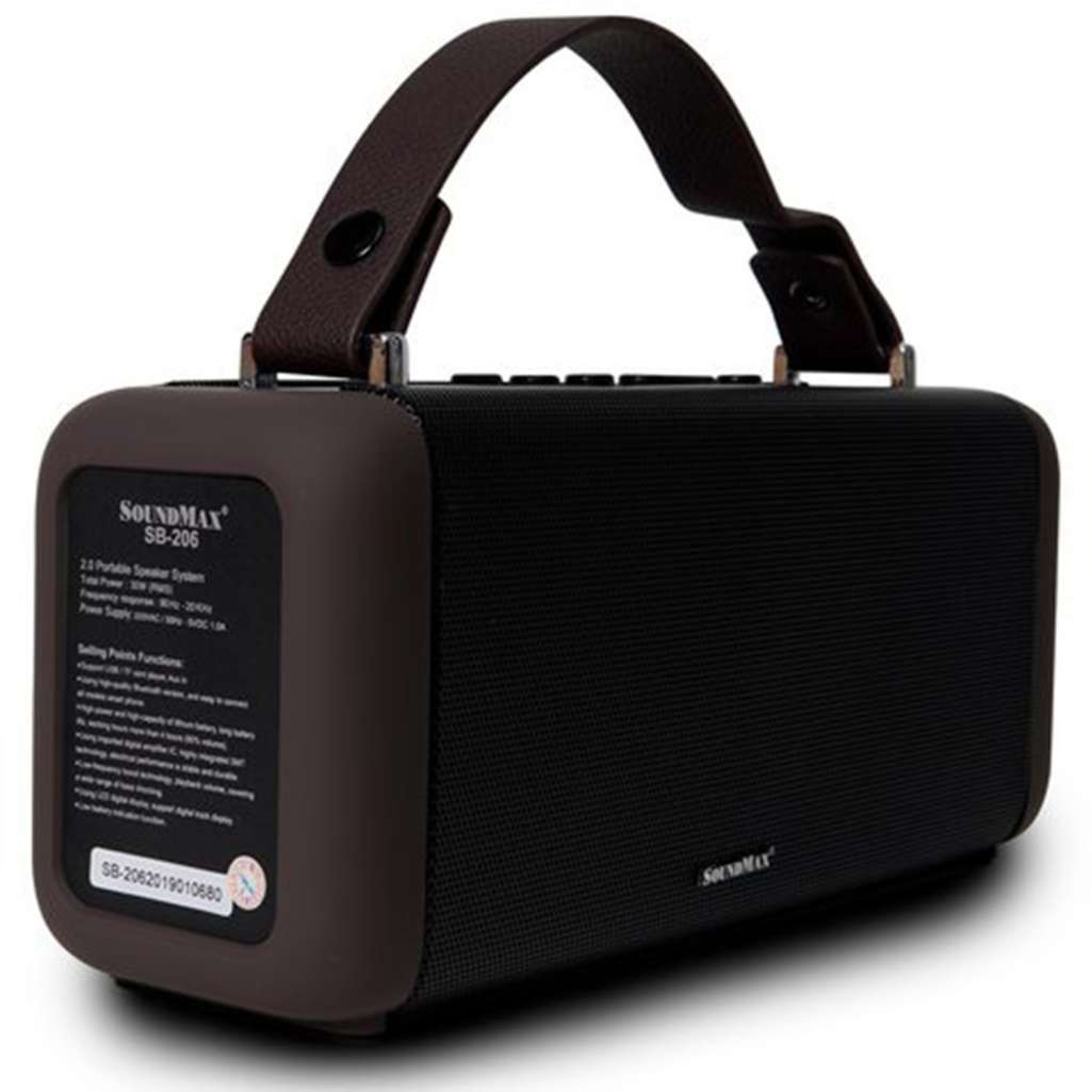 Loa Bluetooth Soundmax SB-206 - Hàng chính hãng