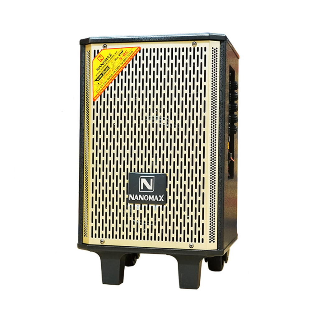 Loa kéo mini Nanomax S-8C Bass 20cm 50W - Hàng chính hãng