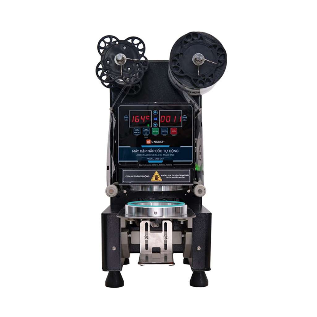 Máy dập nắp cốc tự động Unibar UBS-357 - Hàng chính hãng