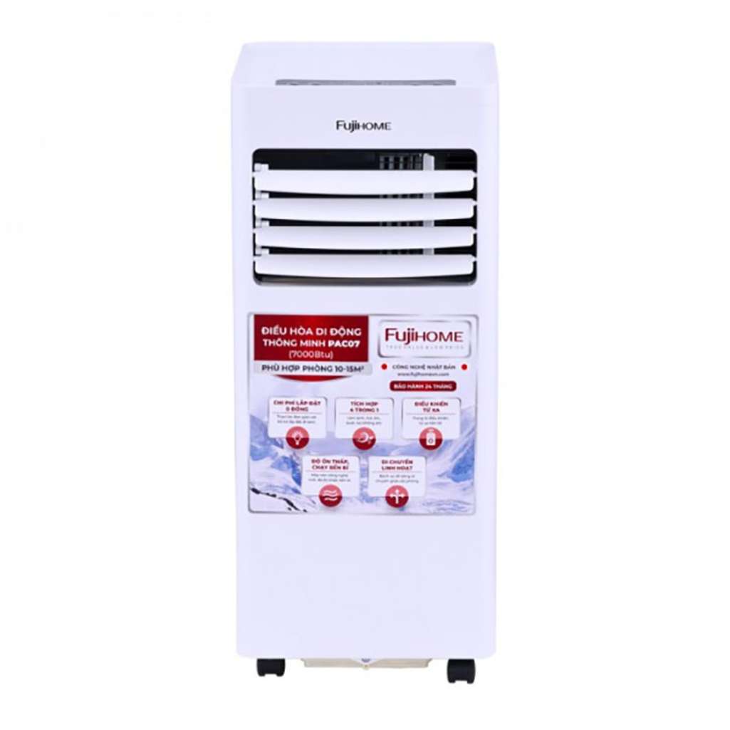 Máy điều hòa di động FujiHome PAC07 - Hàng chính hãng