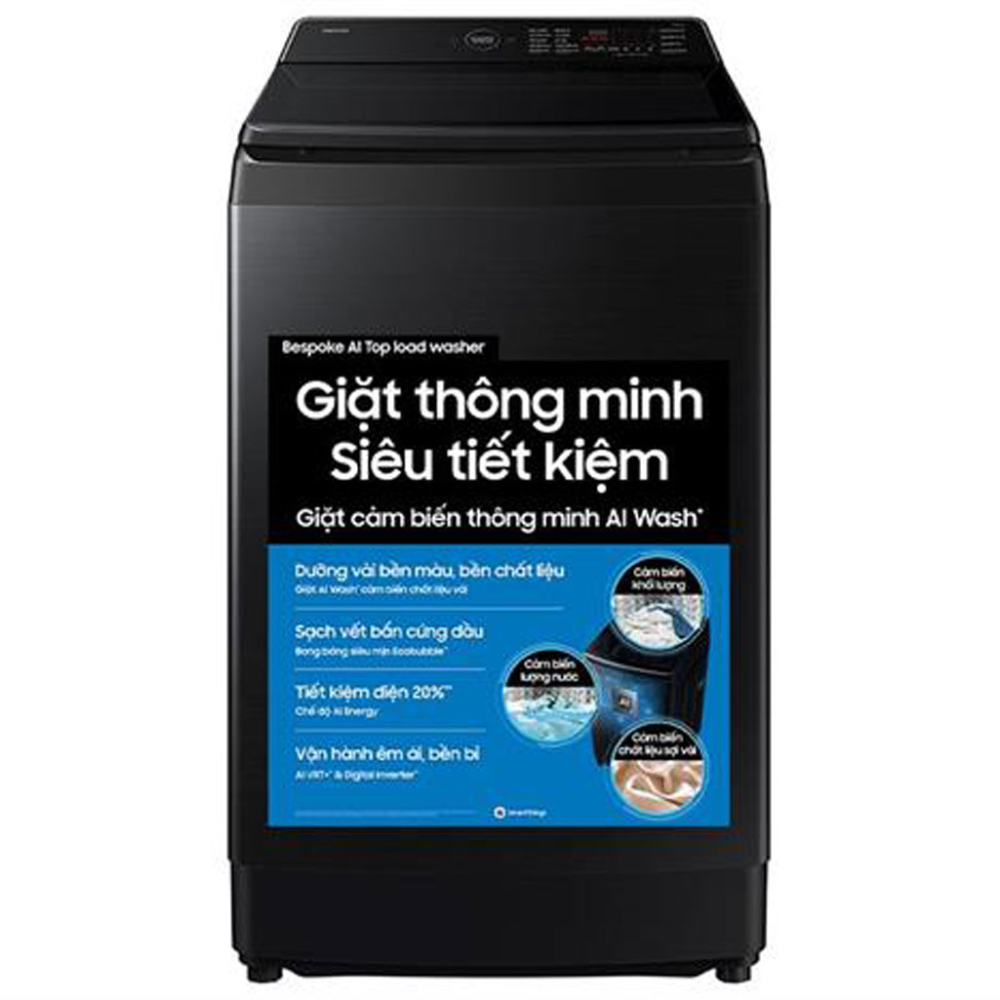 Máy giặt Bespoke Samsung Ecobubble Inverter 13Kg WA80F13S5BSV - Hàng chính hãng