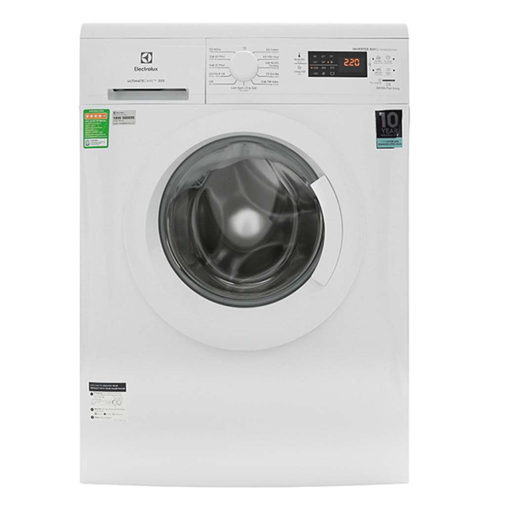 Máy giặt Electrolux Inverter 8 Kg EWF8025DGWA - Hàng chính hãng