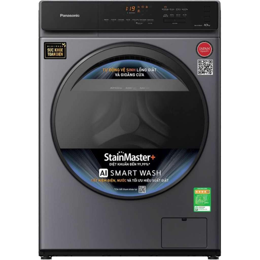 Máy giặt Panasonic inverter 10 kg NA-V10FA1LVT - Hàng chính hãng