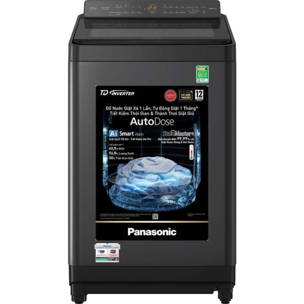 Máy giặt Panasonic Inverter 11.5 kg NA-FD115W3BV - Hàng chính hãng
