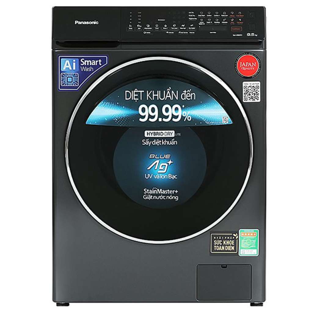 Máy giặt Panasonic Inverter 9.5 kg NA-FD95V1BRV - Hàng chính hãng