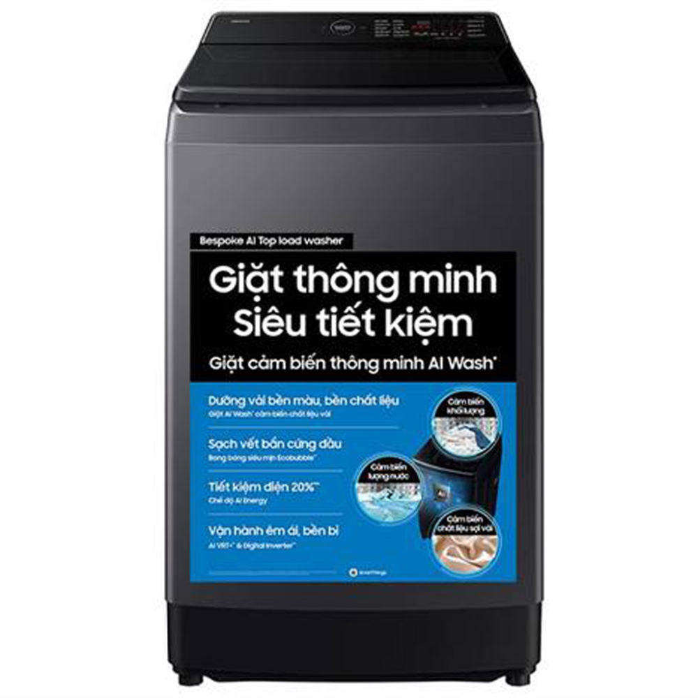 Máy giặt Samsung Inverter 15 kg WA80F15S5CSV - Hàng chính hãng