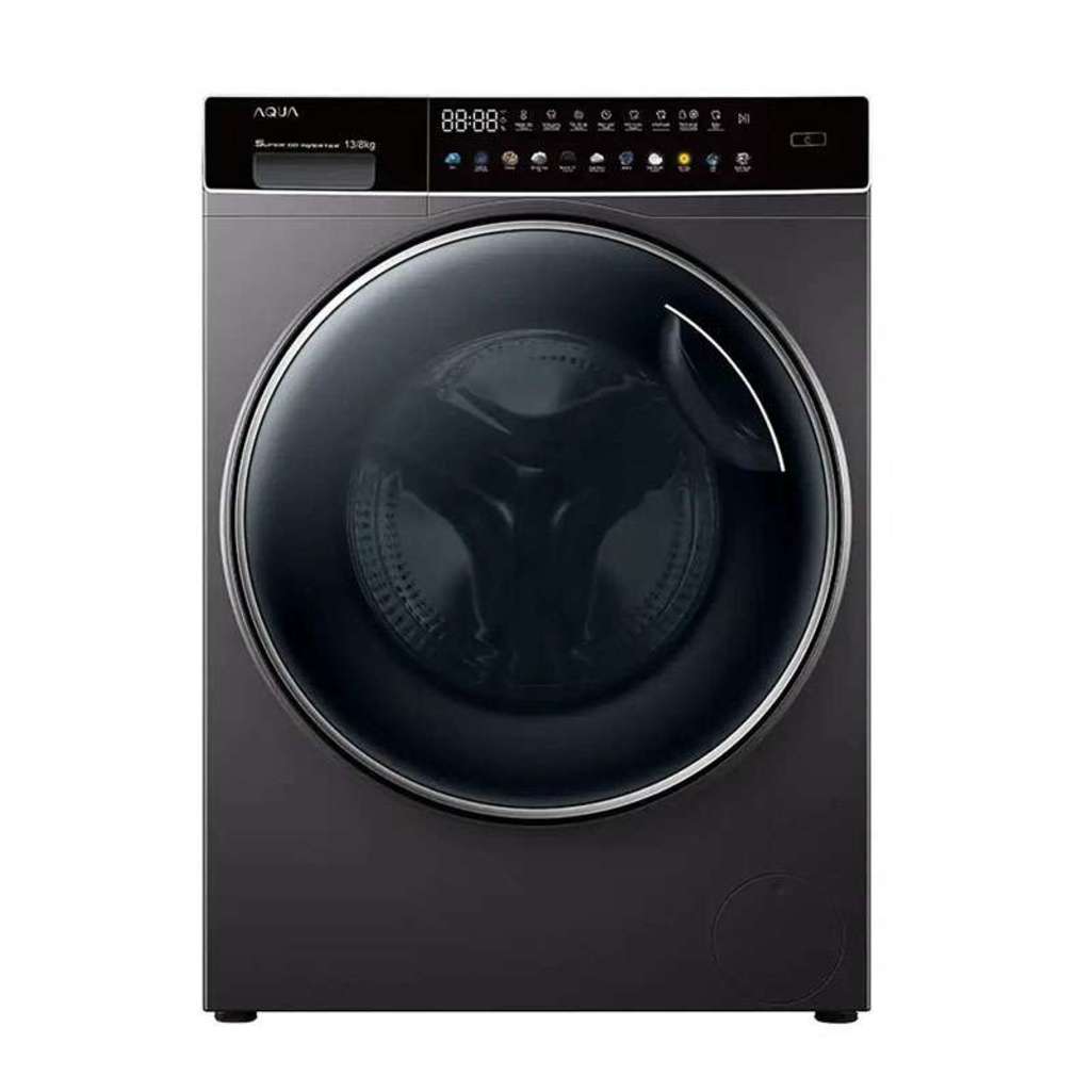 Máy giặt sấy Inverter giặt 13 Kg - sấy 8 Kg Aqua AQD-DH1300H.PS - Hàng chính hãng
