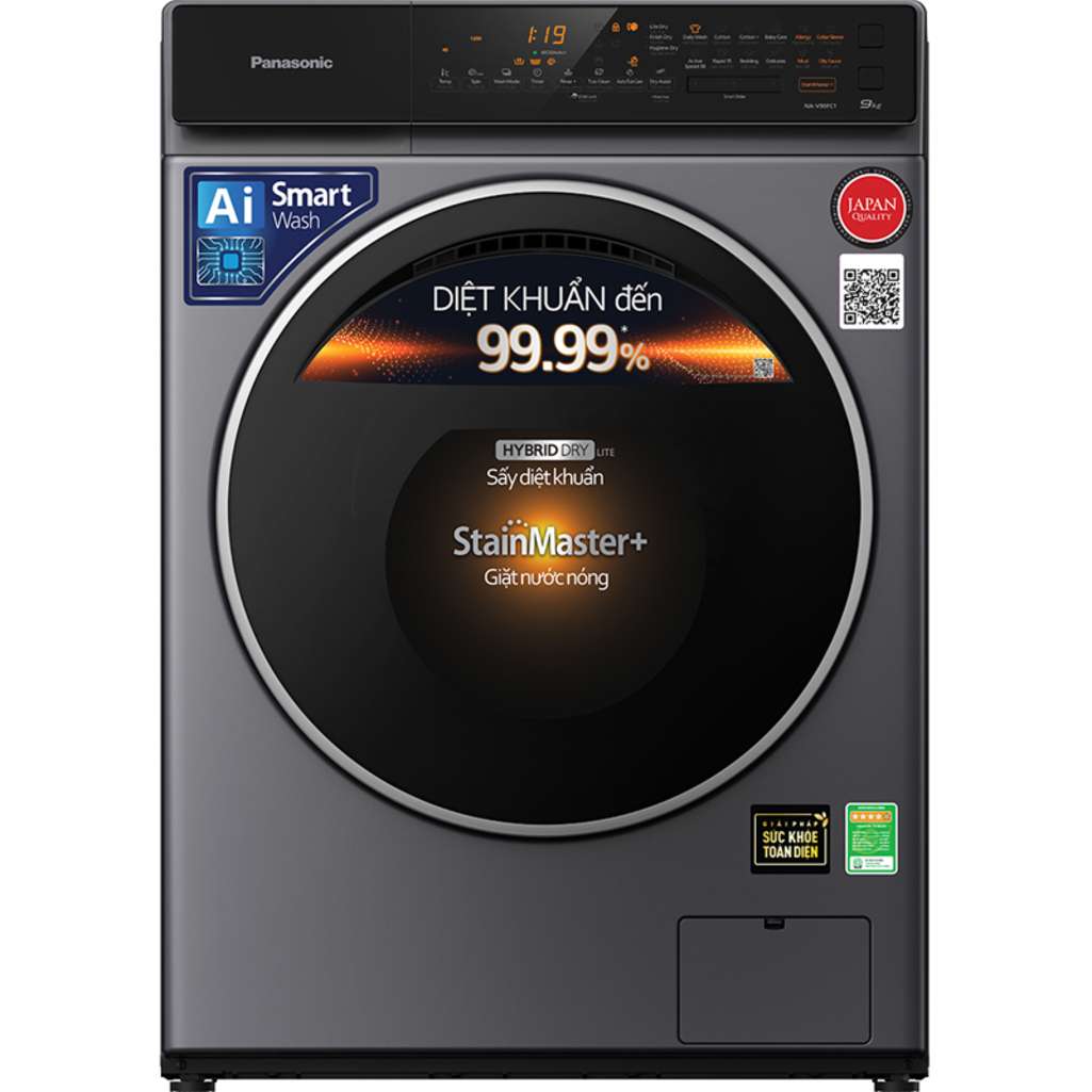 Máy giặt sấy Panasonic NA-V90FC1LVT - Hàng chính hãng