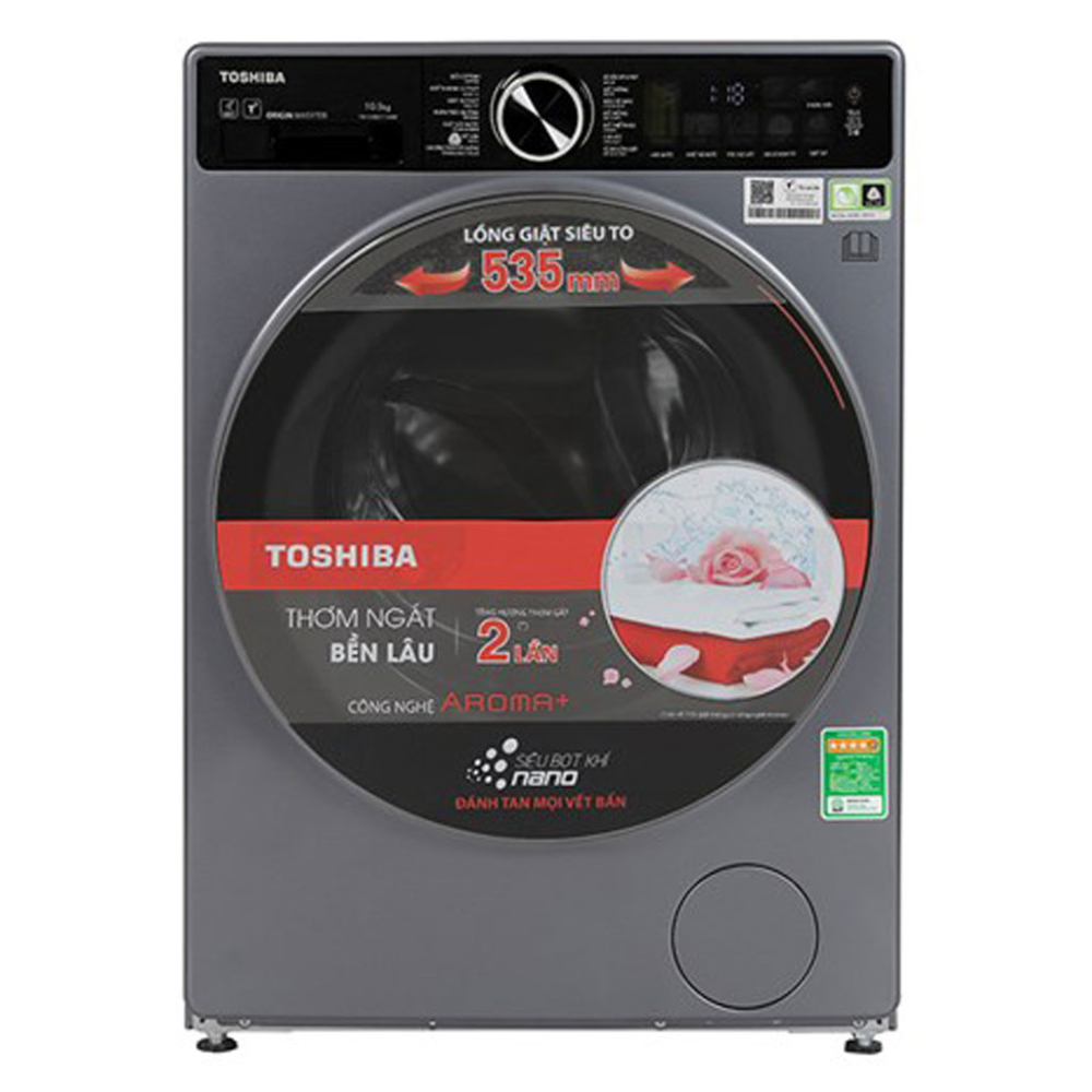 Máy giặt Toshiba Inverter 10.5 kg TW-T25BU115MWV(MG) - Hàng chính hãng