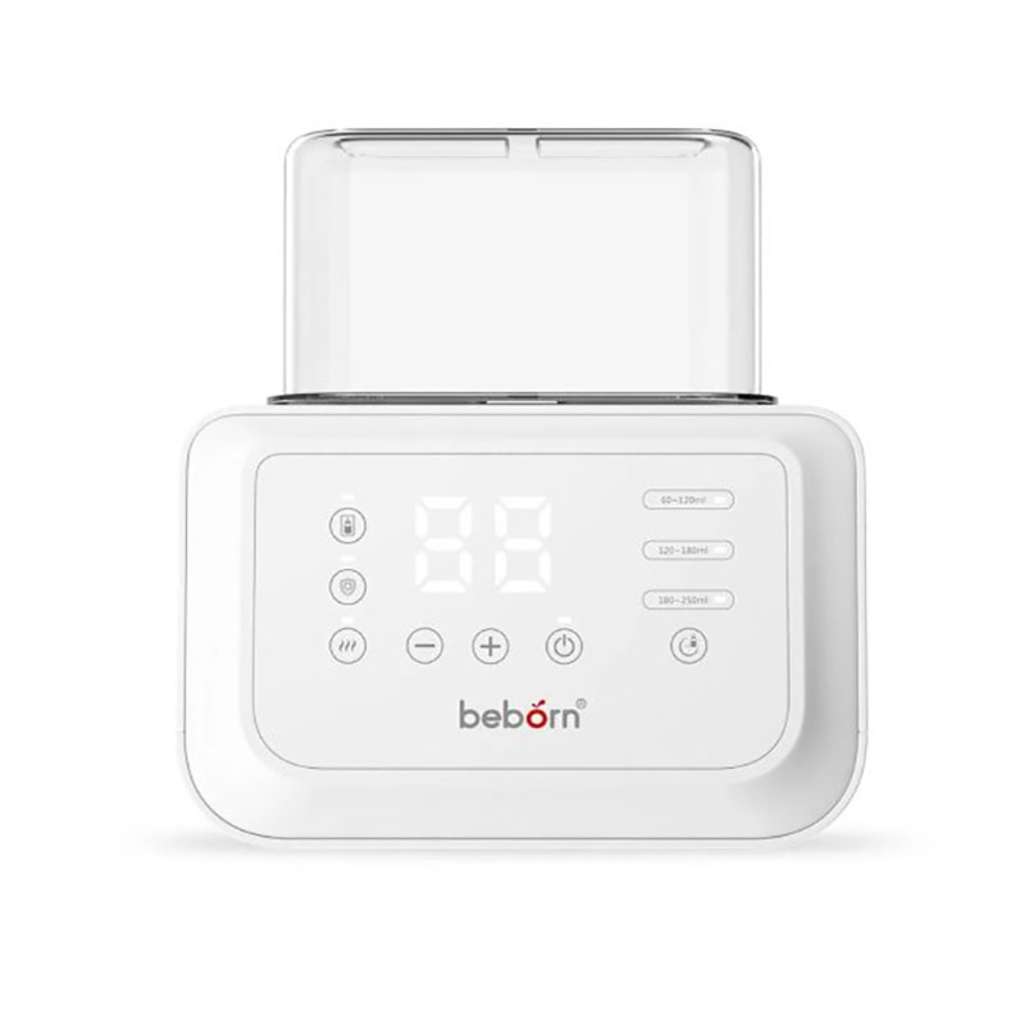 Máy hâm sữa tiệt trùng thông minh 2 bình Beborn Duppio 1 DBW01TN - Hàng chính hãng