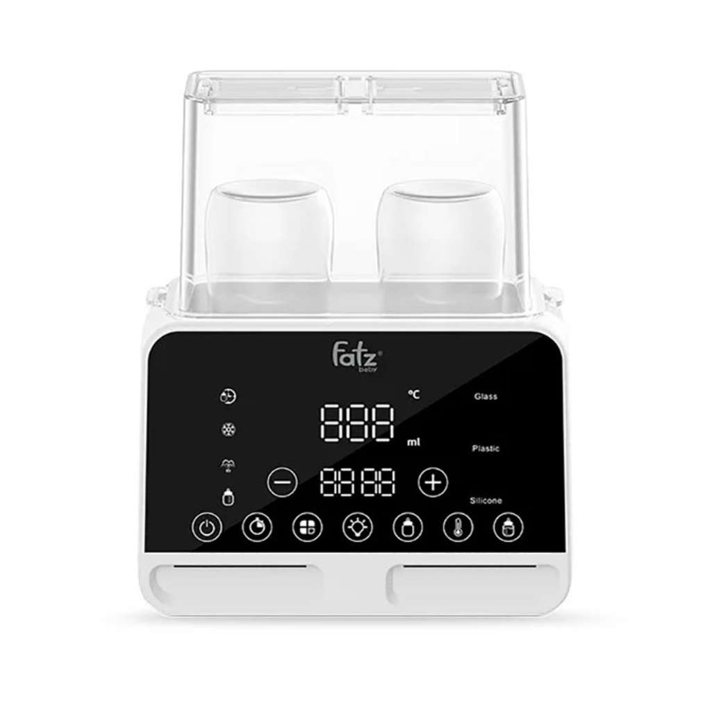 Máy hâm sữa và tiệt trùng điện tử Duo 9 Fatzbaby FB3095KB - Hàng chính hãng