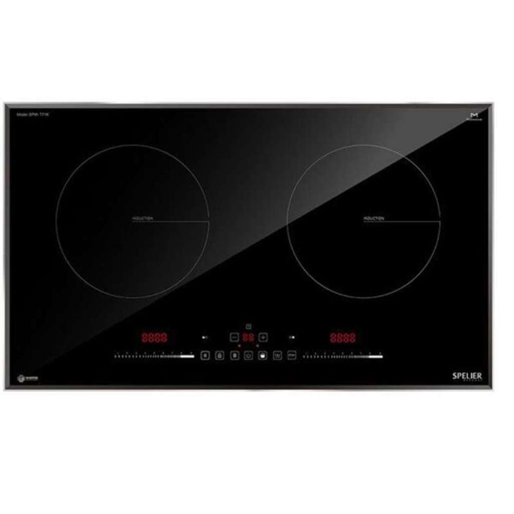 Bếp điện từ đôi Spelier SPM-T71K - Hàng chính hãng