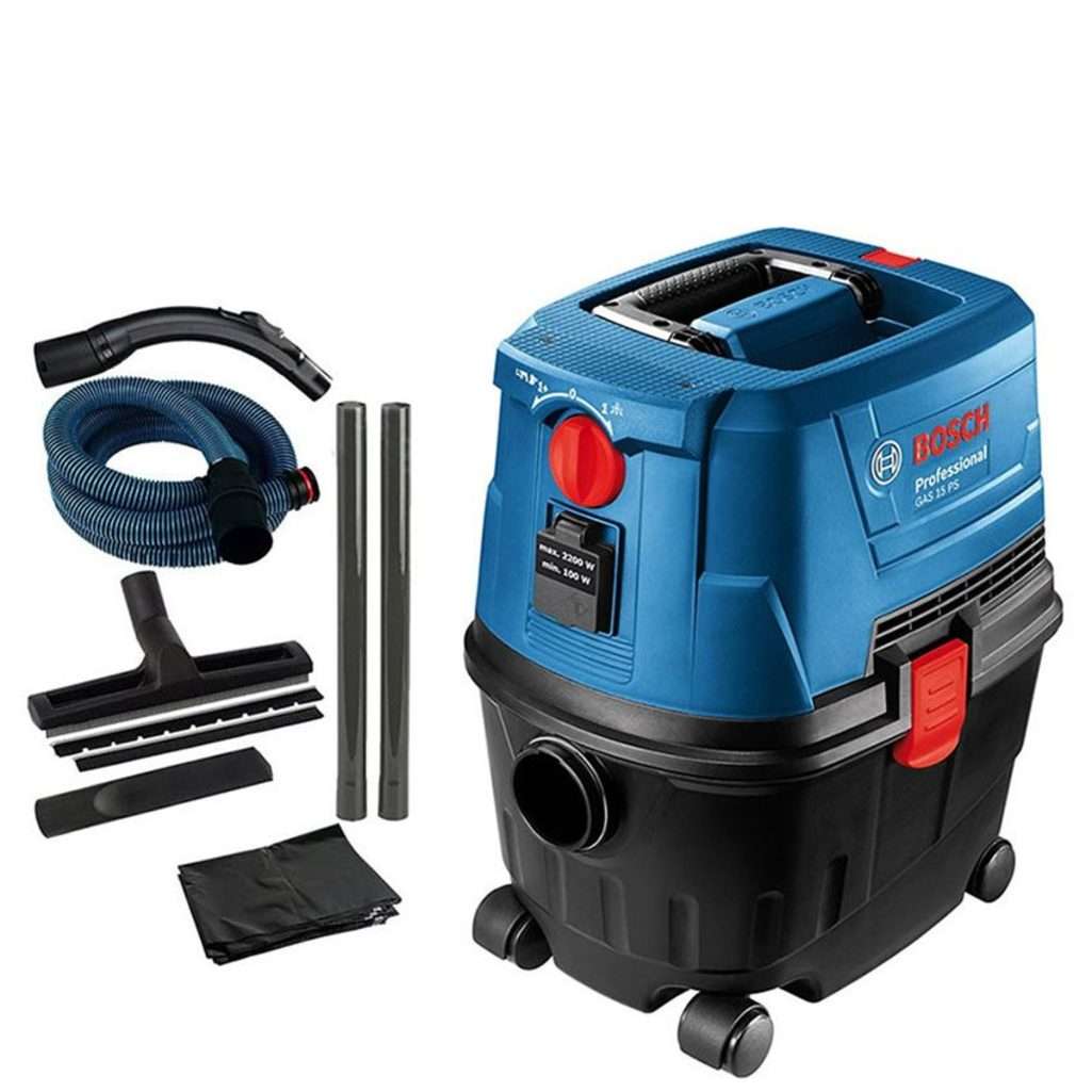 Máy hút bụi công nghiệp Bosch GAS 15PS - Hàng chính hãng