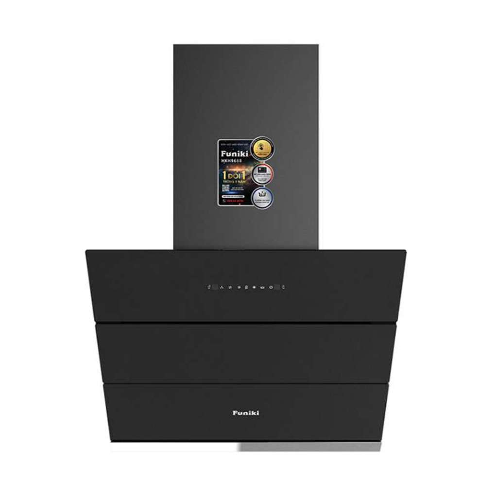 Máy hút mùi kính vát Funiki HKH9688 - Hàng chính hãng