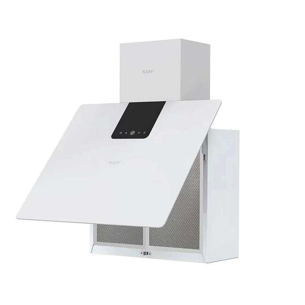 Máy hút mùi kính vát Kaff KF-VERTI-700WHI - Hàng chính hãng