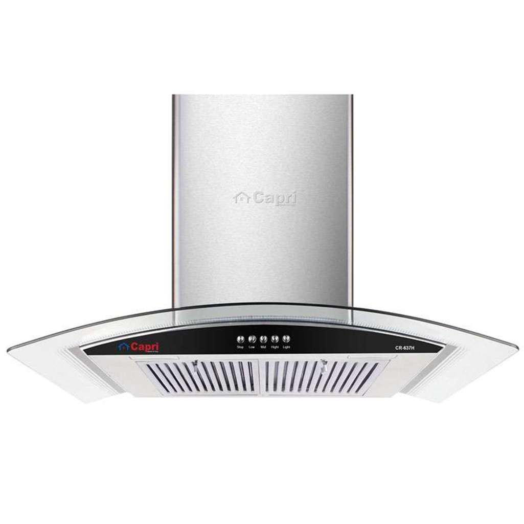 Máy hút mùi tum kính Capri CR-637H  - Hàng chính hãng