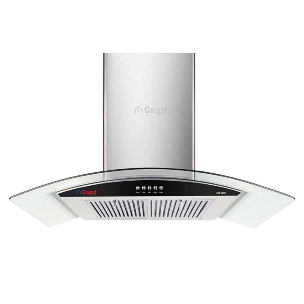 Máy hút mùi tum kính Capri CR-639H - Hàng chính hãng