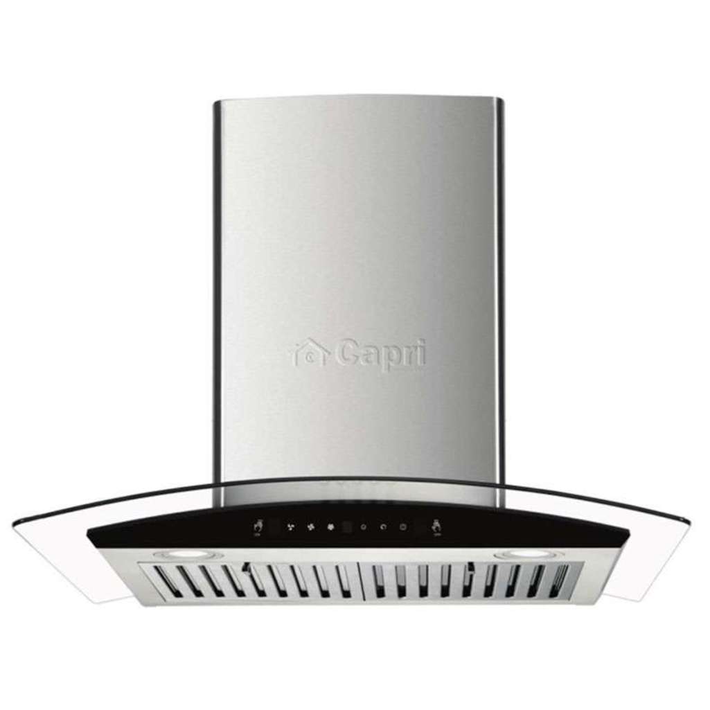 Máy hút mùi tum kính Capri CR-777H-9T - Hàng chính hãng