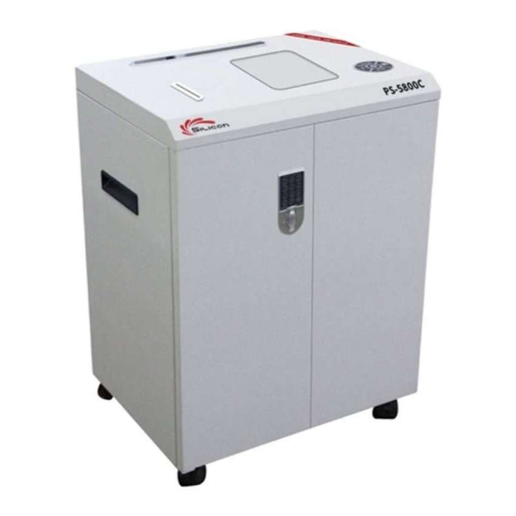 Máy hủy tài liệu Silicon PS-5800C - Hàng chính hãng
