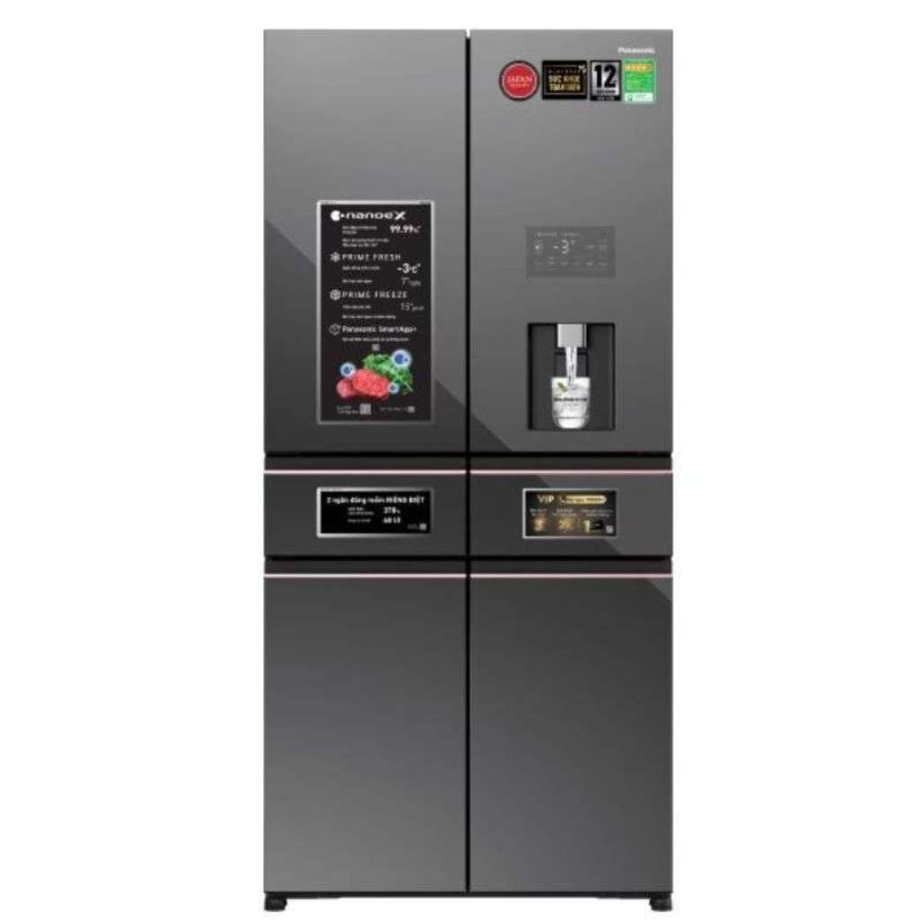 Tủ lạnh Panasonic Inverter 650 lít NR-WY720ZMMV - Hàng chính hãng