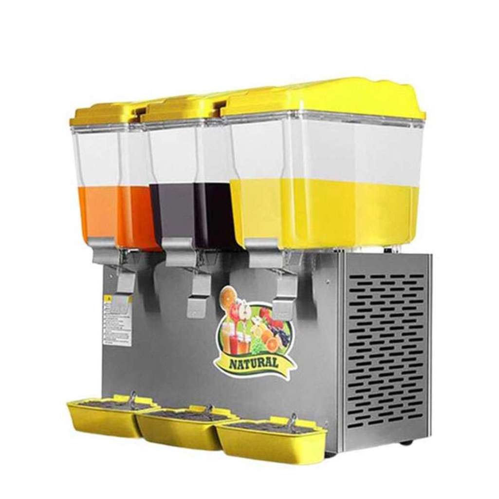 Máy làm lạnh đồ uống dạng khuấy 3 ngăn DN338 - Hàng chính hãng