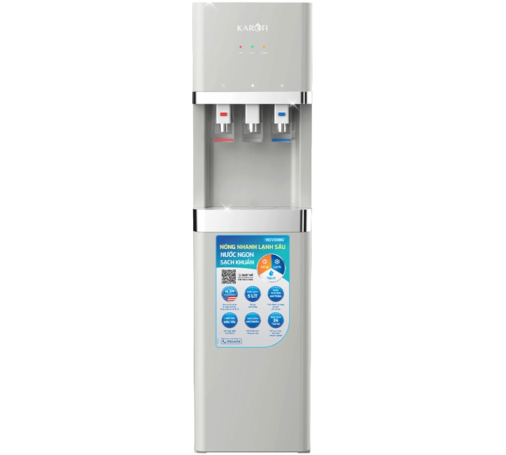 Máy lọc nước Karofi HCV208G - Hàng chính hãng