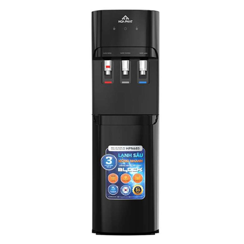 Máy lọc nước RO nóng nguội lạnh Hòa Phát HPN685 - Hàng chính hãng