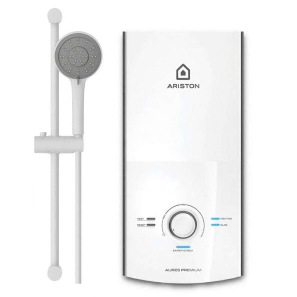 Máy nước nóng trực tiếp Ariston Aures Premium 4.5P - Hàng chính hãng