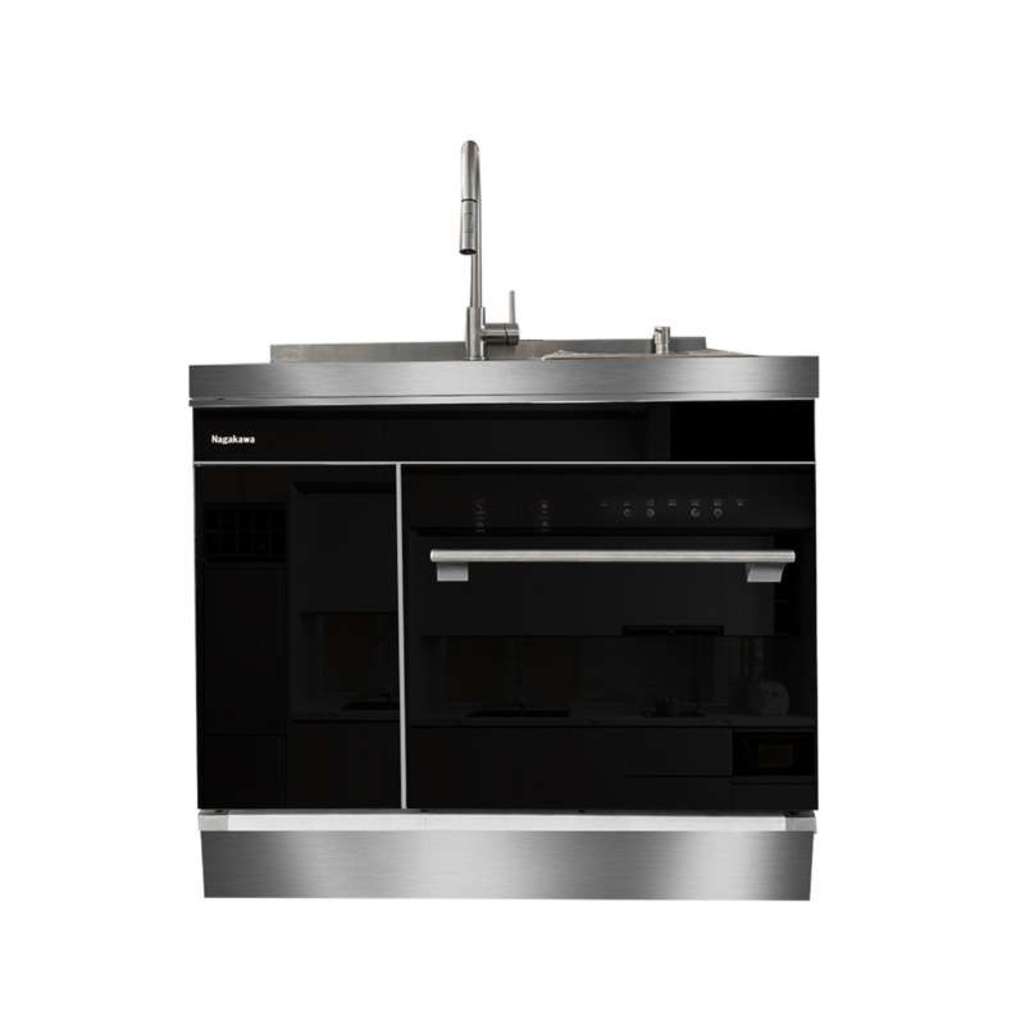 Máy rửa bát tích hợp bồn rửa Nagakawa NK10D10M - Hàng chính hãng