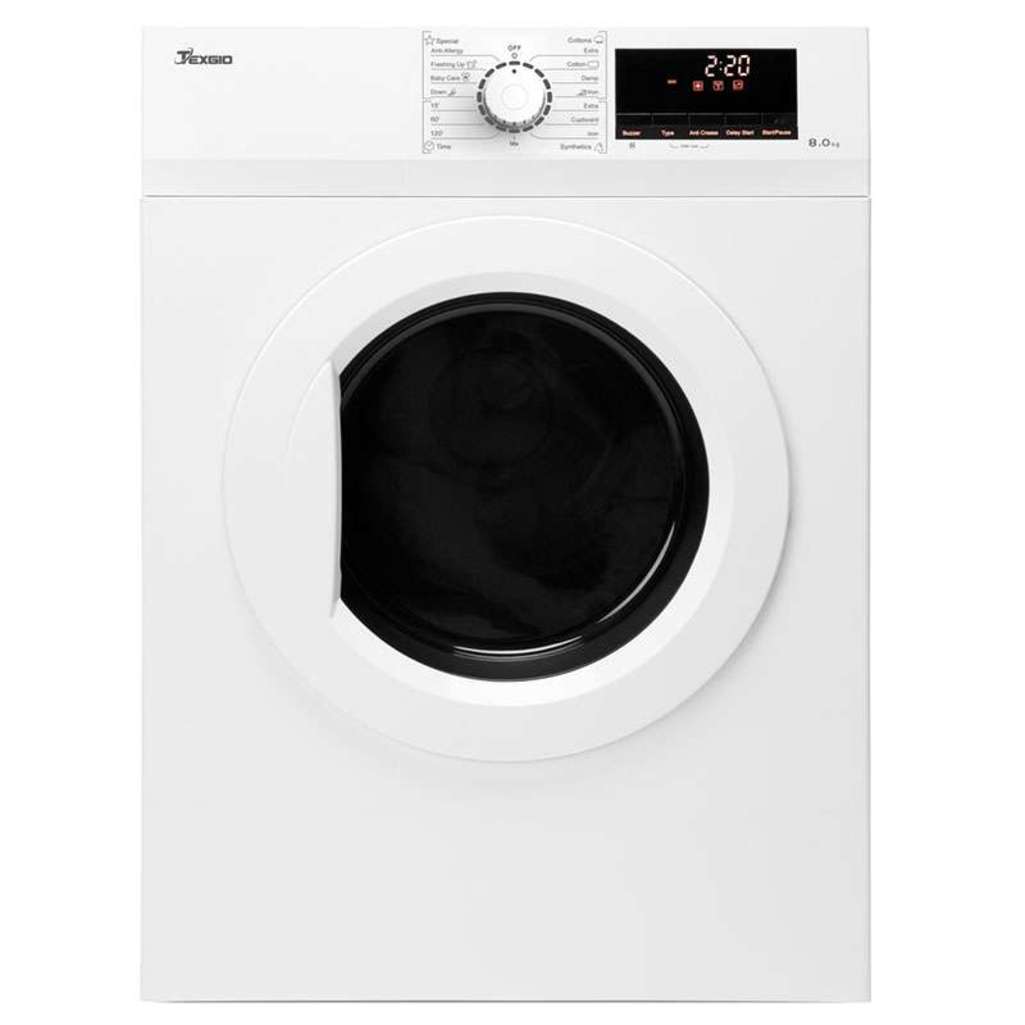 Máy sấy quần áo thông hơi Texgio TGDV802 - Hàng chính hãng