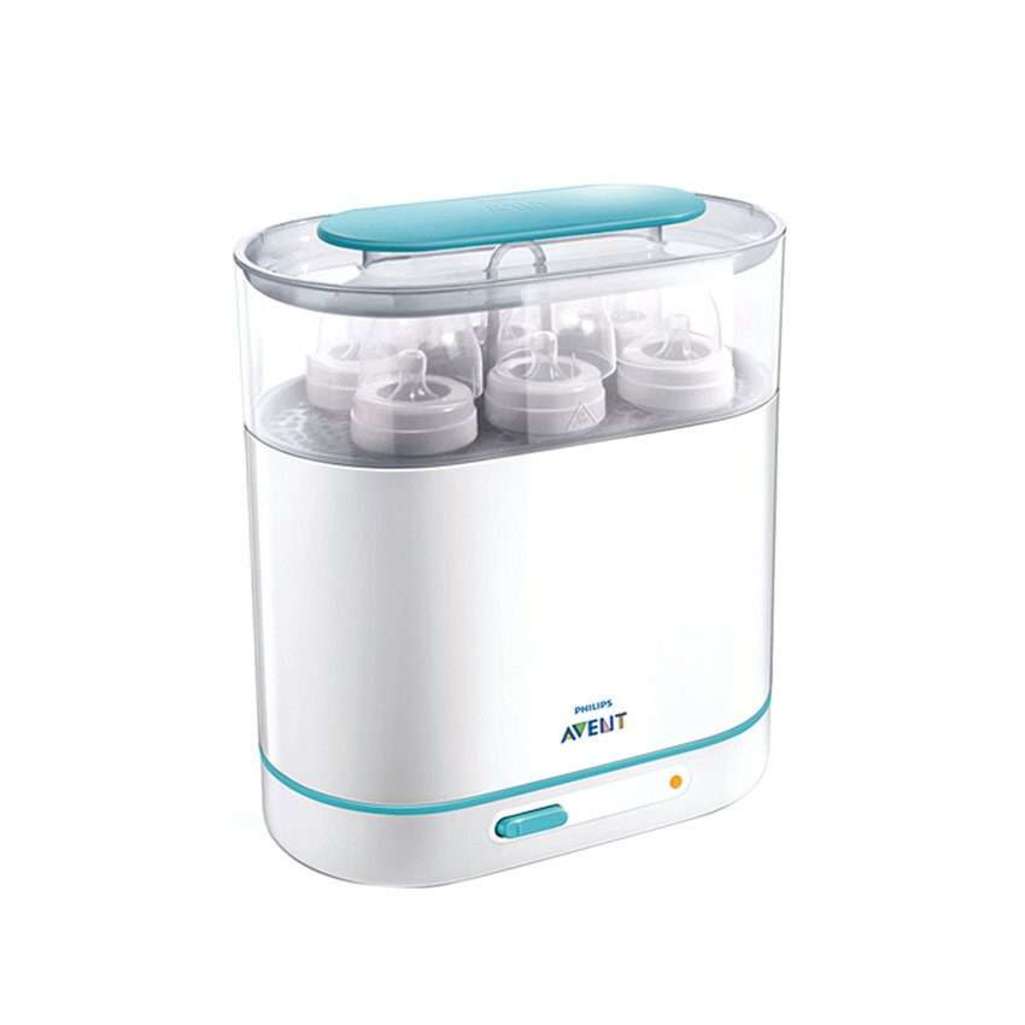 Máy tiệt trùng bình sữa 3 trong 1 Philips Avent 284.02 - Hàng chính hãng