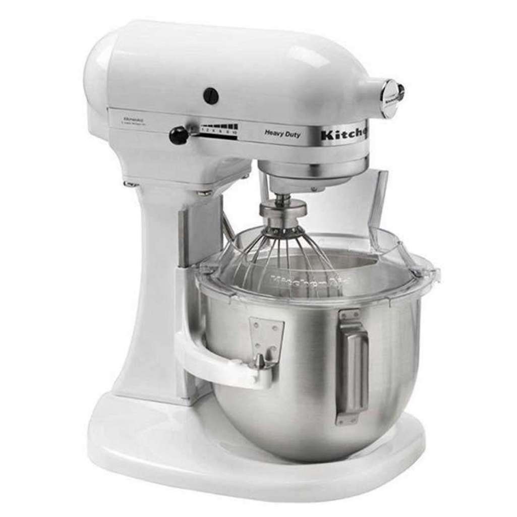 Máy trộn bột bát nâng Heavy Duty KitchenAid 5KPM5EWH - Hàng chính hãng