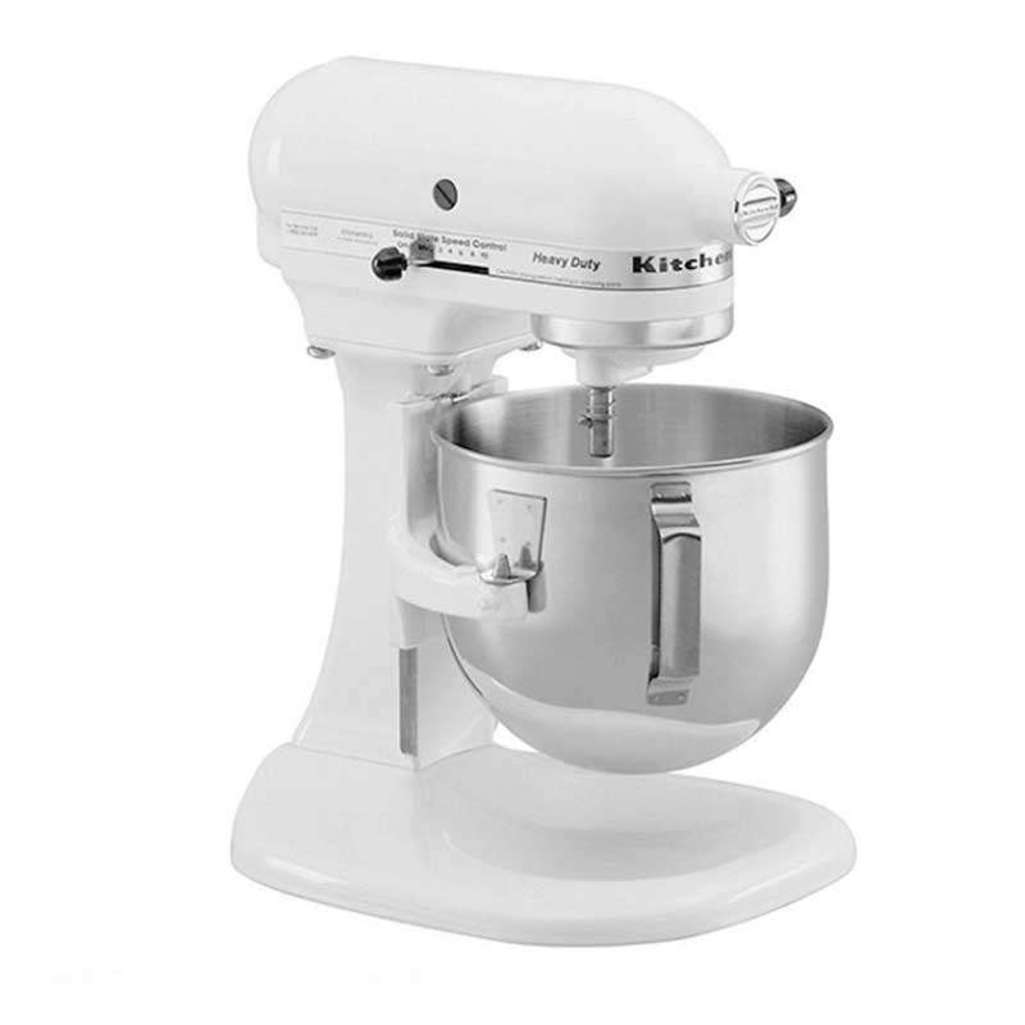 Máy trộn bột bát nâng KitchenAid 5K5SSWH - Hàng chính hãng