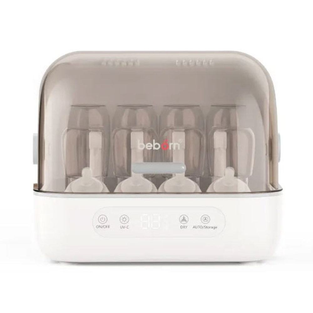 Máy úp bình sữa, tiệt trùng UVC, sấy khô và bảo quản Beborn SB02 - Hàng chính hãng