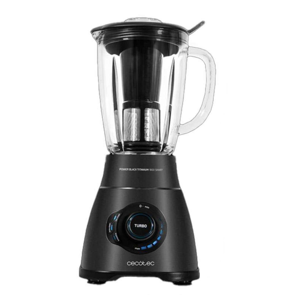 Máy xay sinh tố Cecotec Power Black Titanium 1800 Smart - Hàng chính hãng