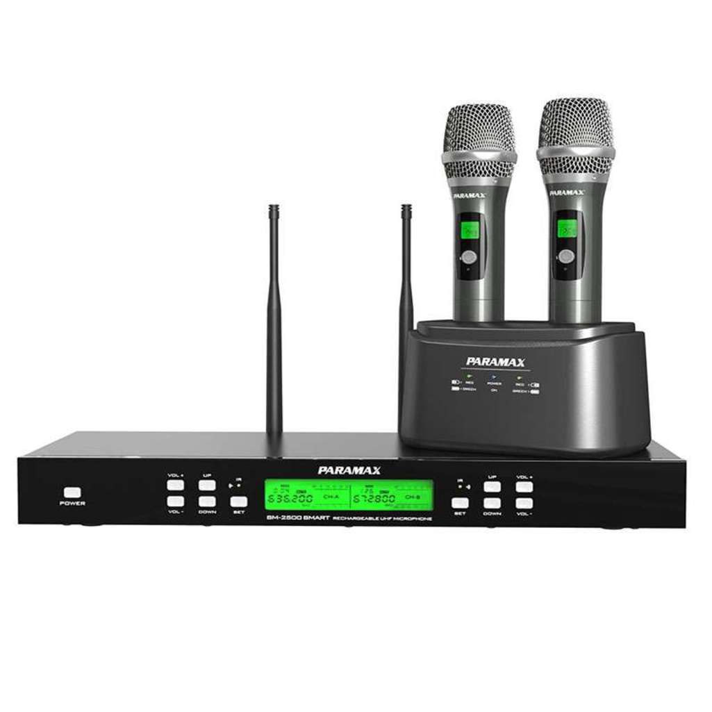 Micro không dây Paramax SM-2500 SMART - Hàng chính hãng