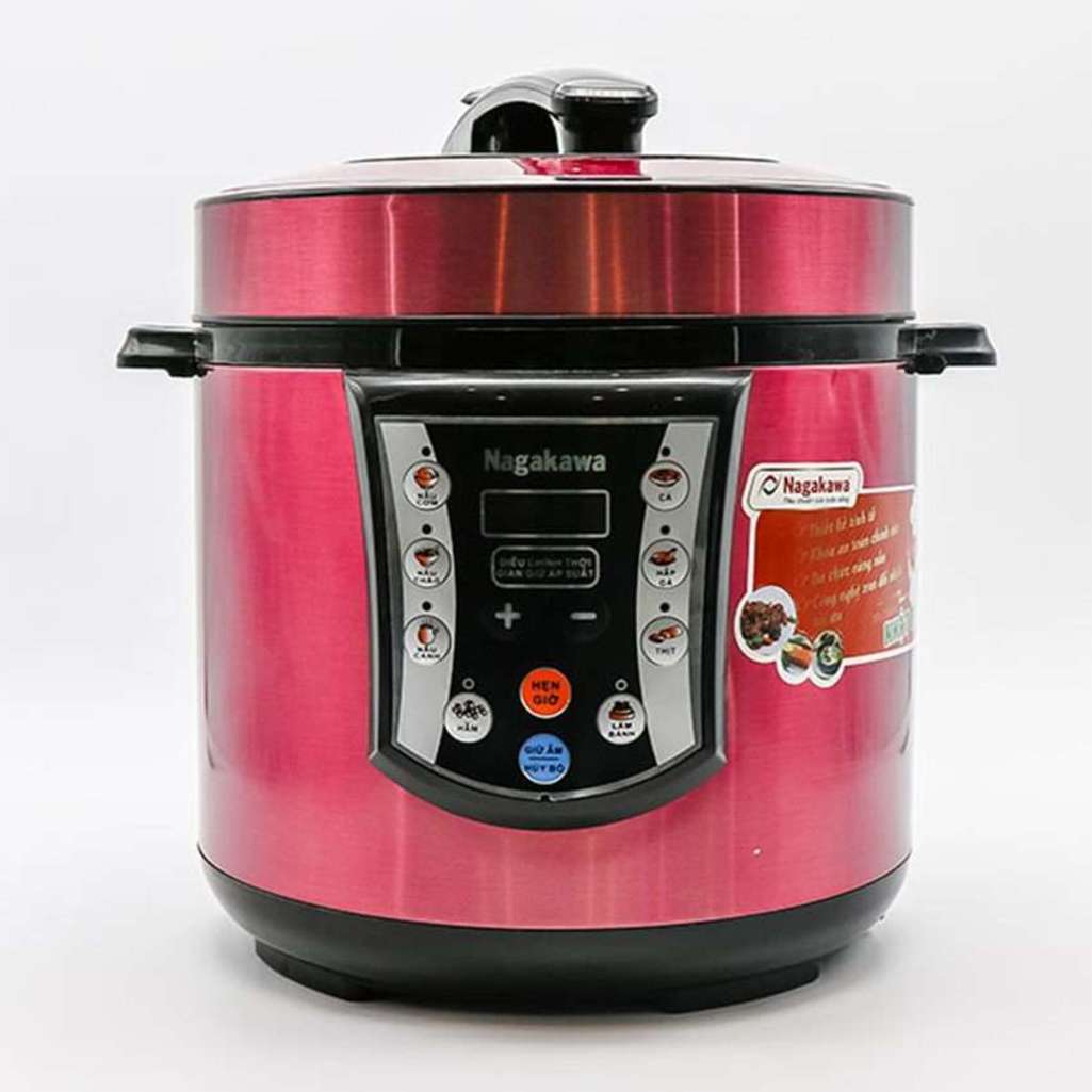 Nồi áp suất 6 lít Nagakawa NAG0202 - Hàng chính hãng